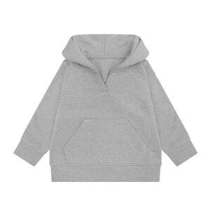 Larkwood Childrens/Kids Sustainable Hoodie / Heather Grey